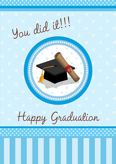 graduation card printable free